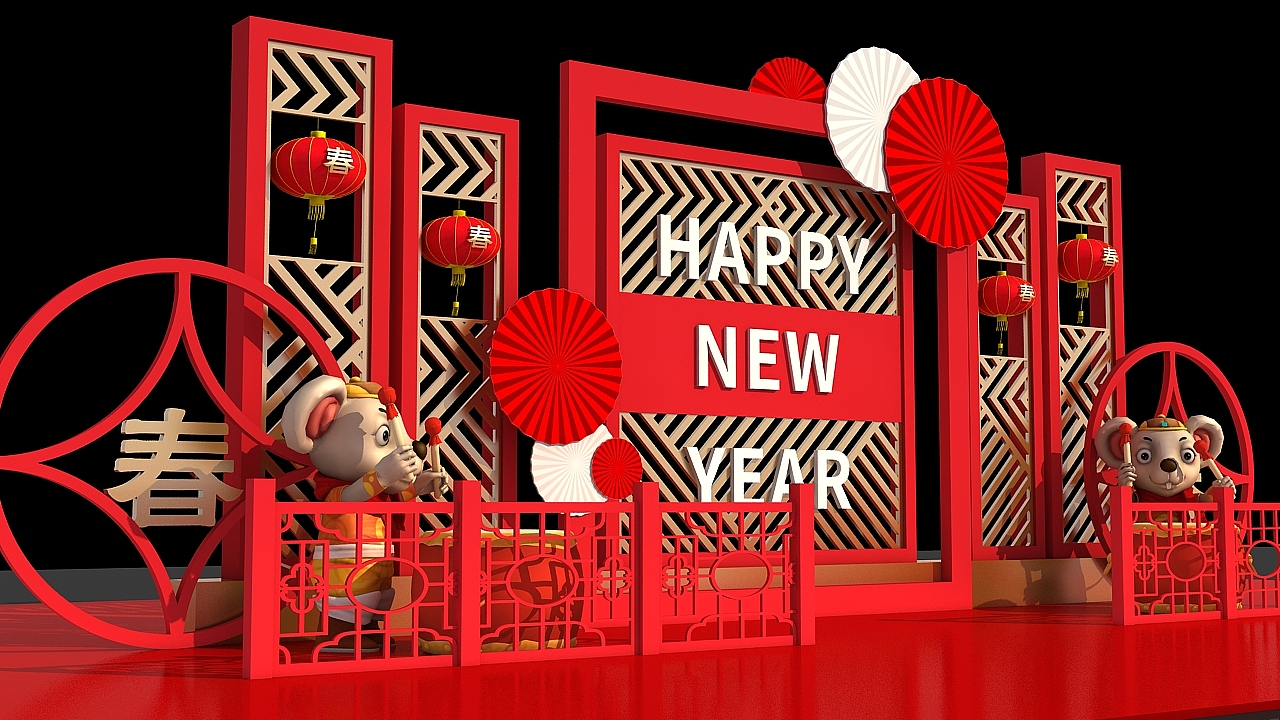 国风美陈（图ZMTg1MDE2NTM2） - 舞台美术 - 站酷设计师漳州之歌原创素材 - 站酷ZCOOL