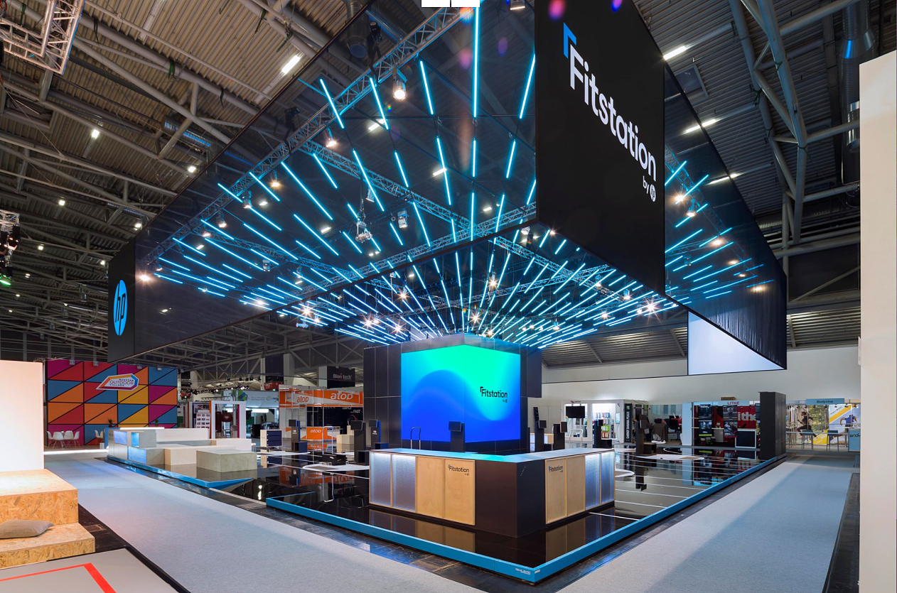 behance搬运工吊顶展台设计