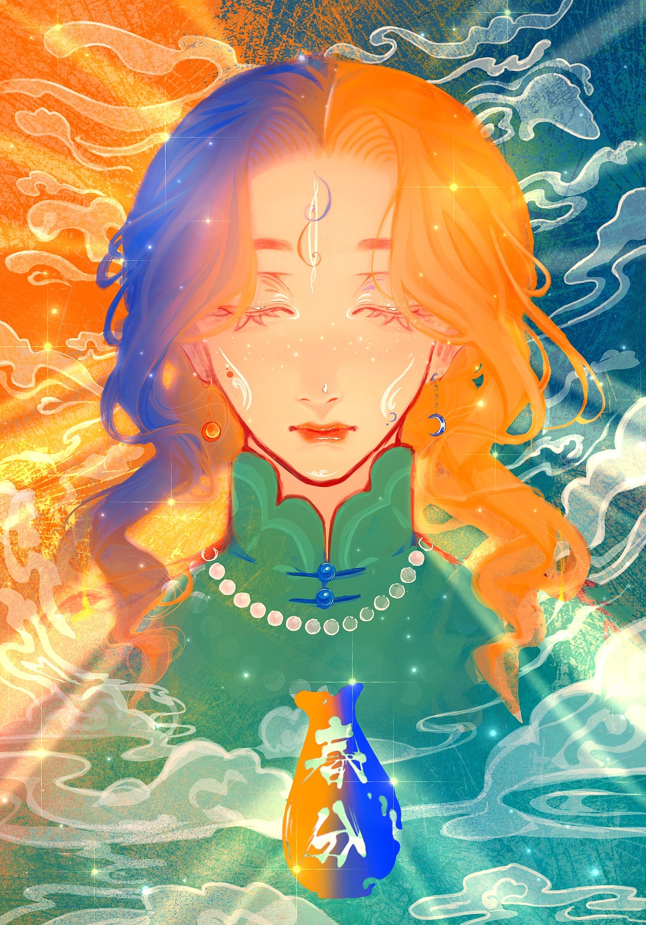 二十四节气拟人系列（图ZMjk3NTI2MDY0） - 创作习作 - 站酷设计师彬鯕鱗w原创素材 - 站酷ZCOOL