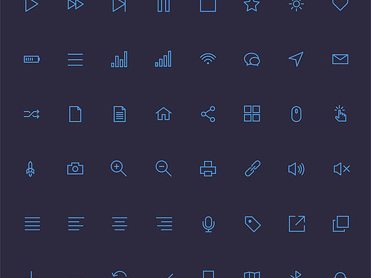关于图标和Sketch的故事。