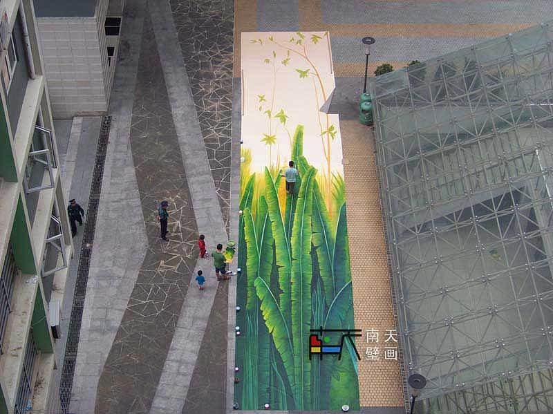 海南南海酒店酒店大堂超大型壁画,油画,手绘油画,欧式油画,壁画,欧式壁画,壁画工程,古典壁画