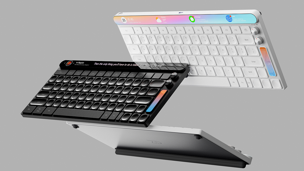 键盘产品设计渲染【设计师键盘】