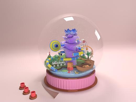 水晶球里的奇境（个人主页-ZMjkxMzEwNTY=） - 场景 - 站酷设计师奇摩品牌原创素材 - 站酷ZCOOL