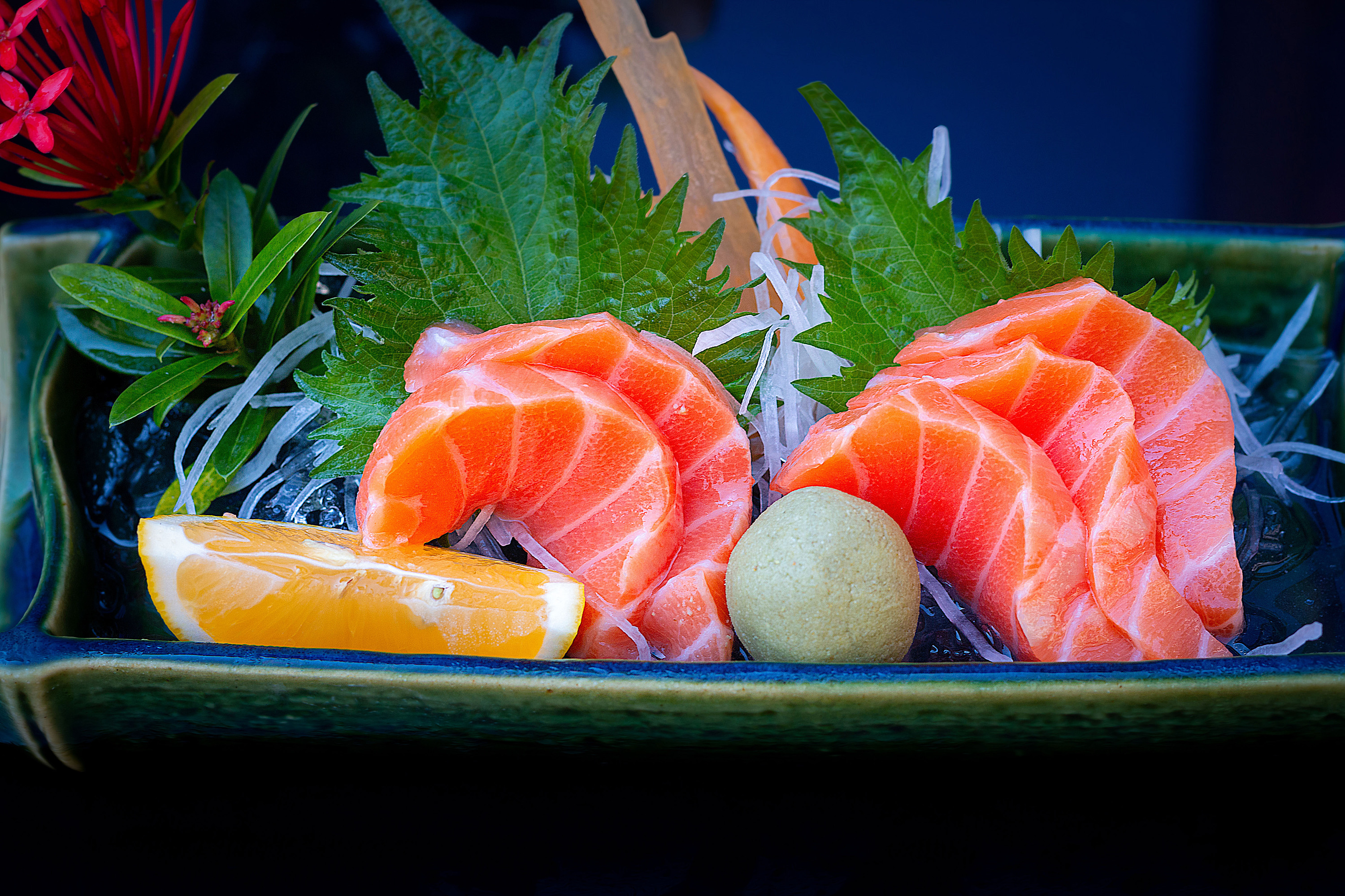 自然光拍摄:日本料理