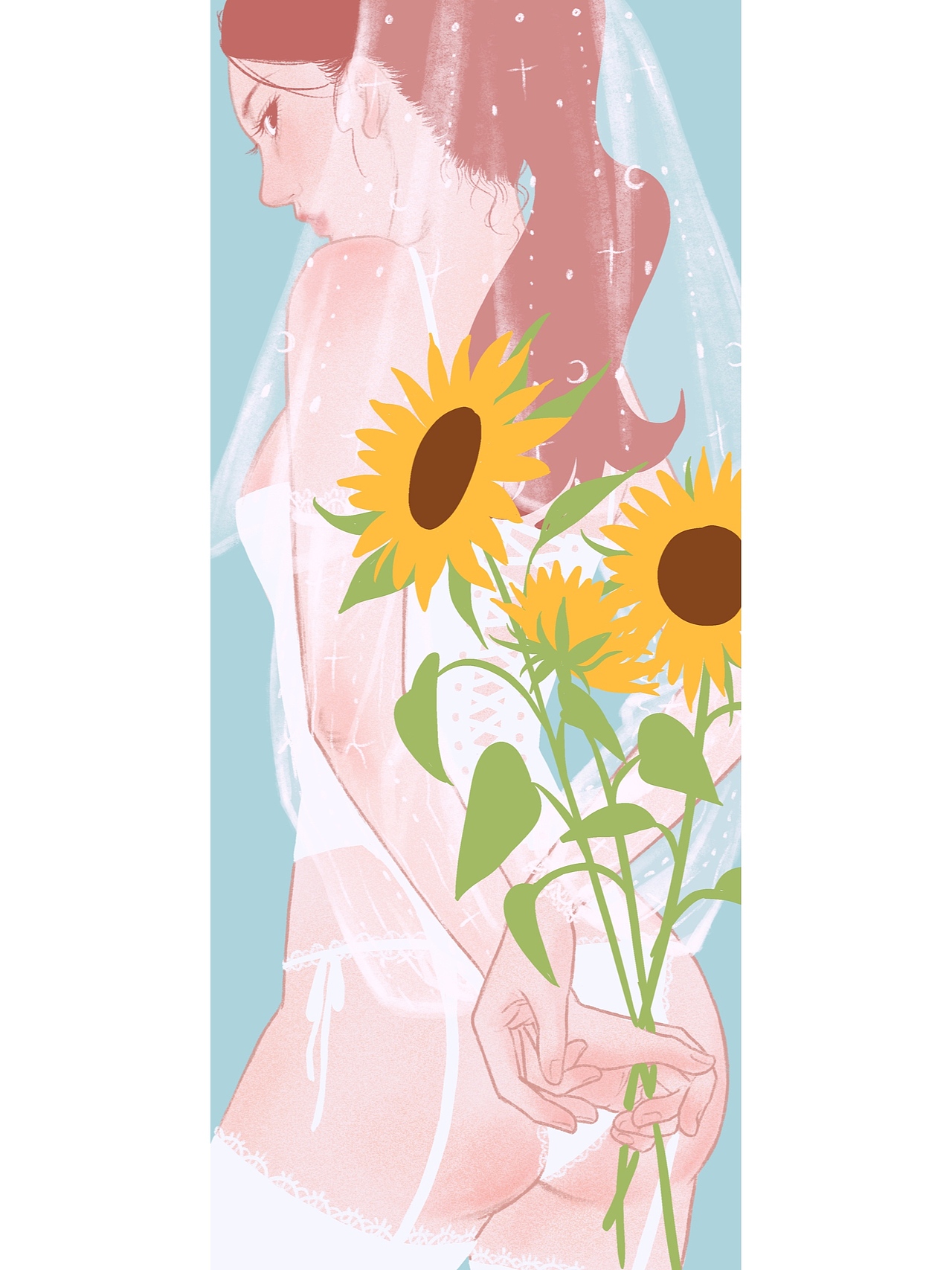 -SunFlower-（图ZMjY5MDI5MjYw） - 新锐潮流插画 - 站酷设计师_KiLLer原创素材 - 站酷ZCOOL