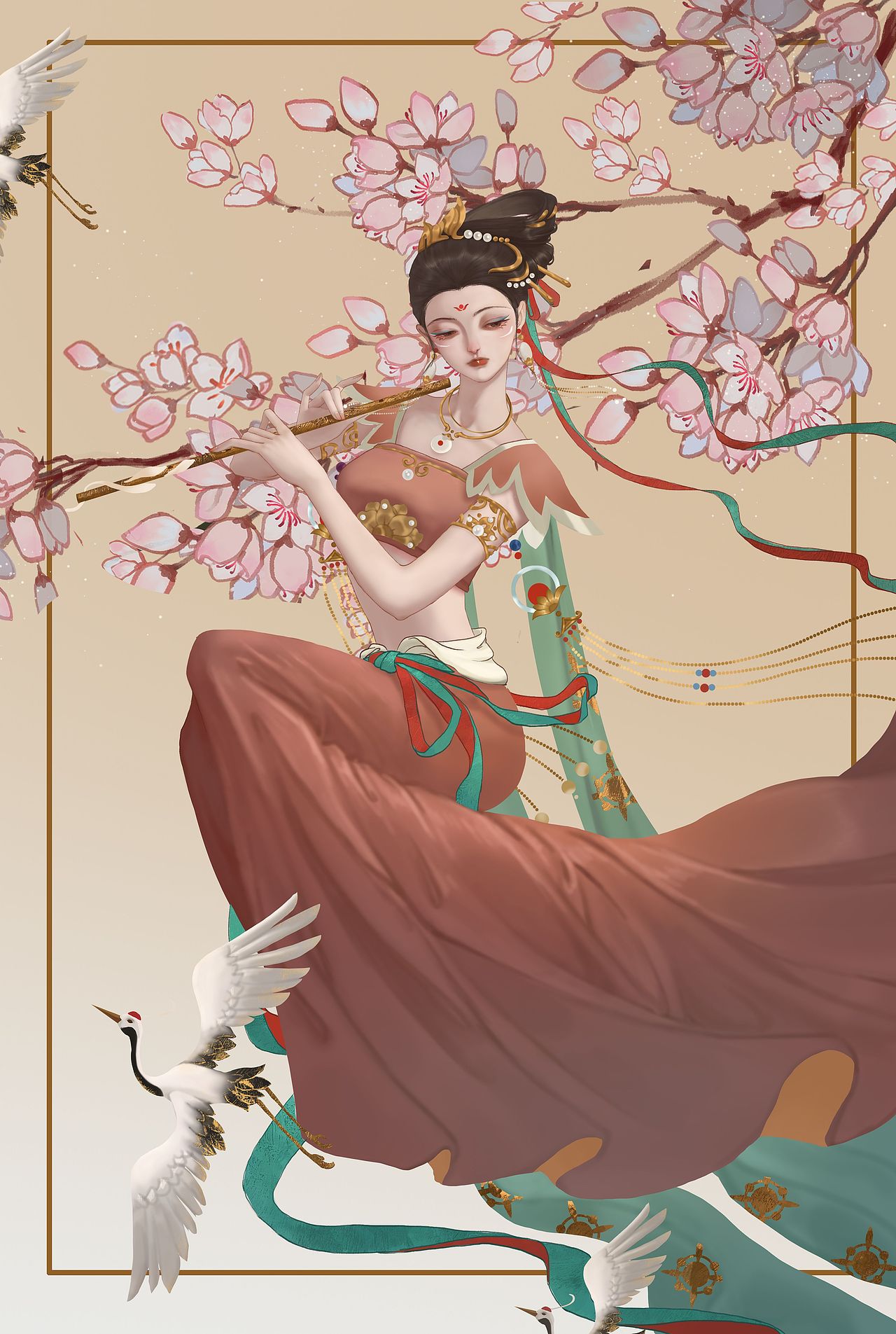 人面桃花