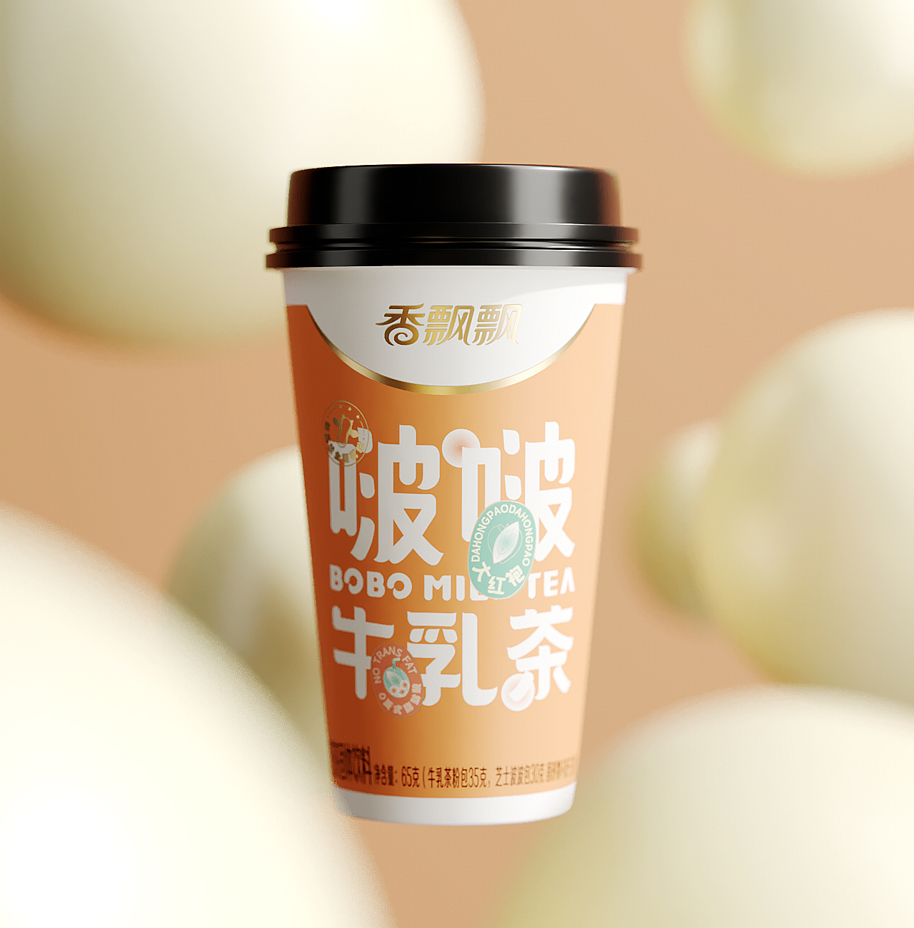 《香飘飘—啵啵牛乳茶》包装设计（图ZMjY4NjUwMDgw） - 包装 - 站酷设计师你好大海品牌设计原创素材 - 站酷ZCOOL