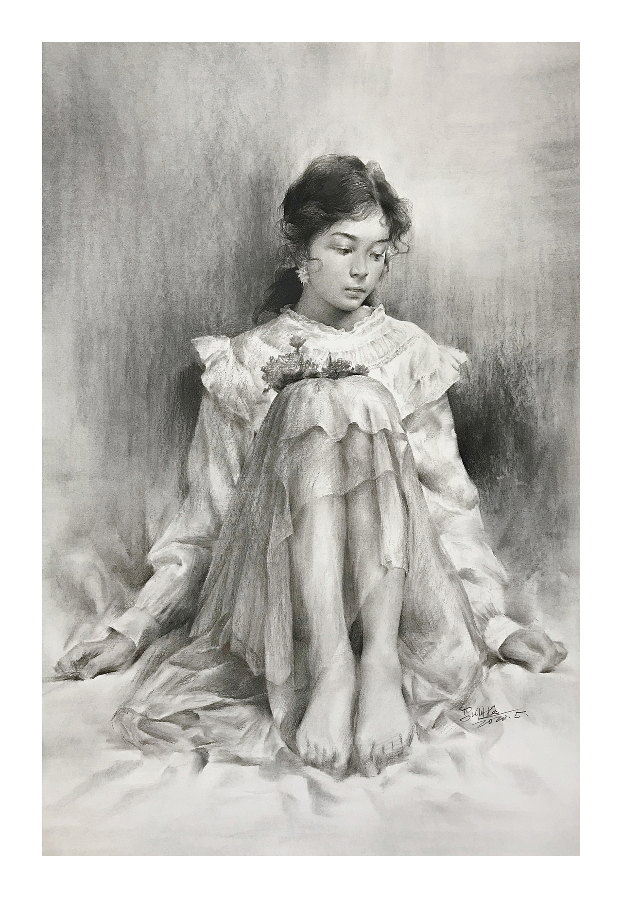 贵阳鲁轩美术马明扬素描作品