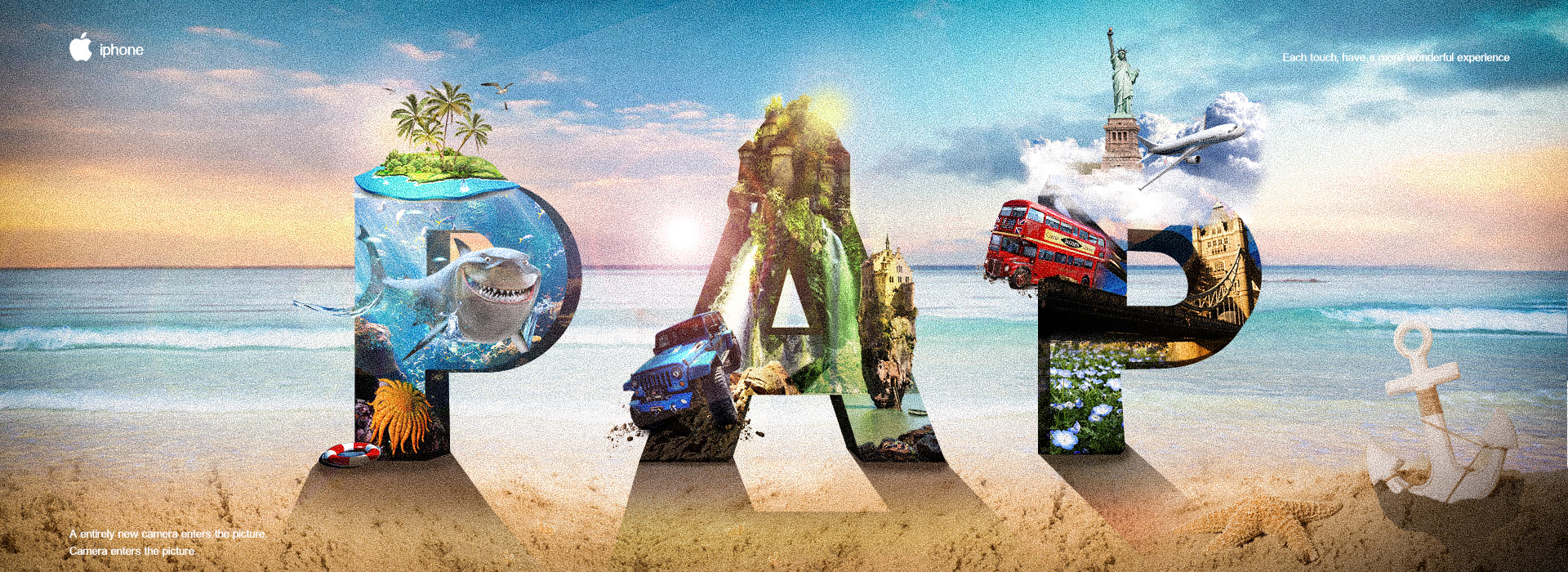 创意合成banner 大场景中的小场景|网页|banner/广告图|正在加载中中