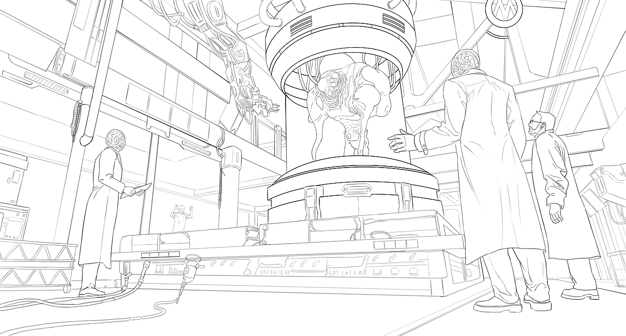 生化实验（图ZMTU2OTY0Mzgw） - 创作习作 - 站酷设计师阿旺77原创素材 - 站酷ZCOOL