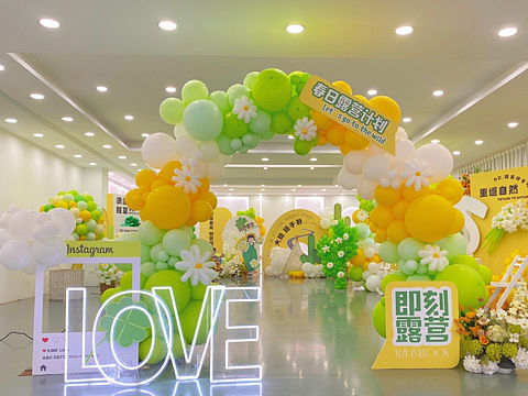 大隐隐于野｜春日露营计划气球派对