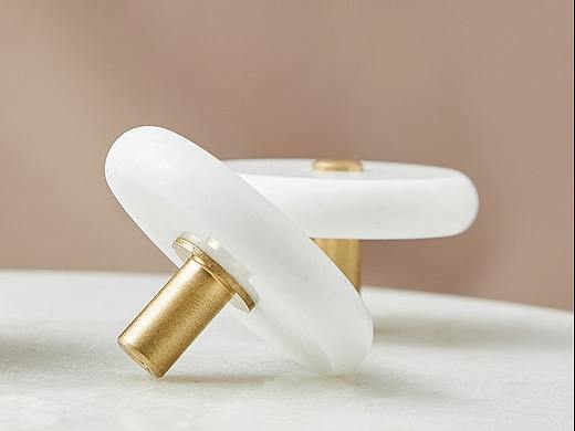 屿铜原创 I  茶靡轻奢大理石拉手