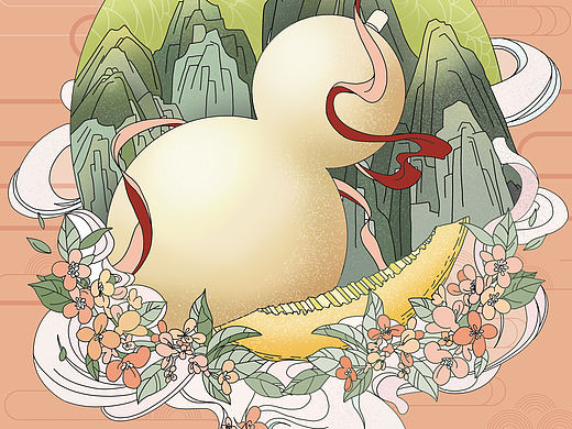 国风插画