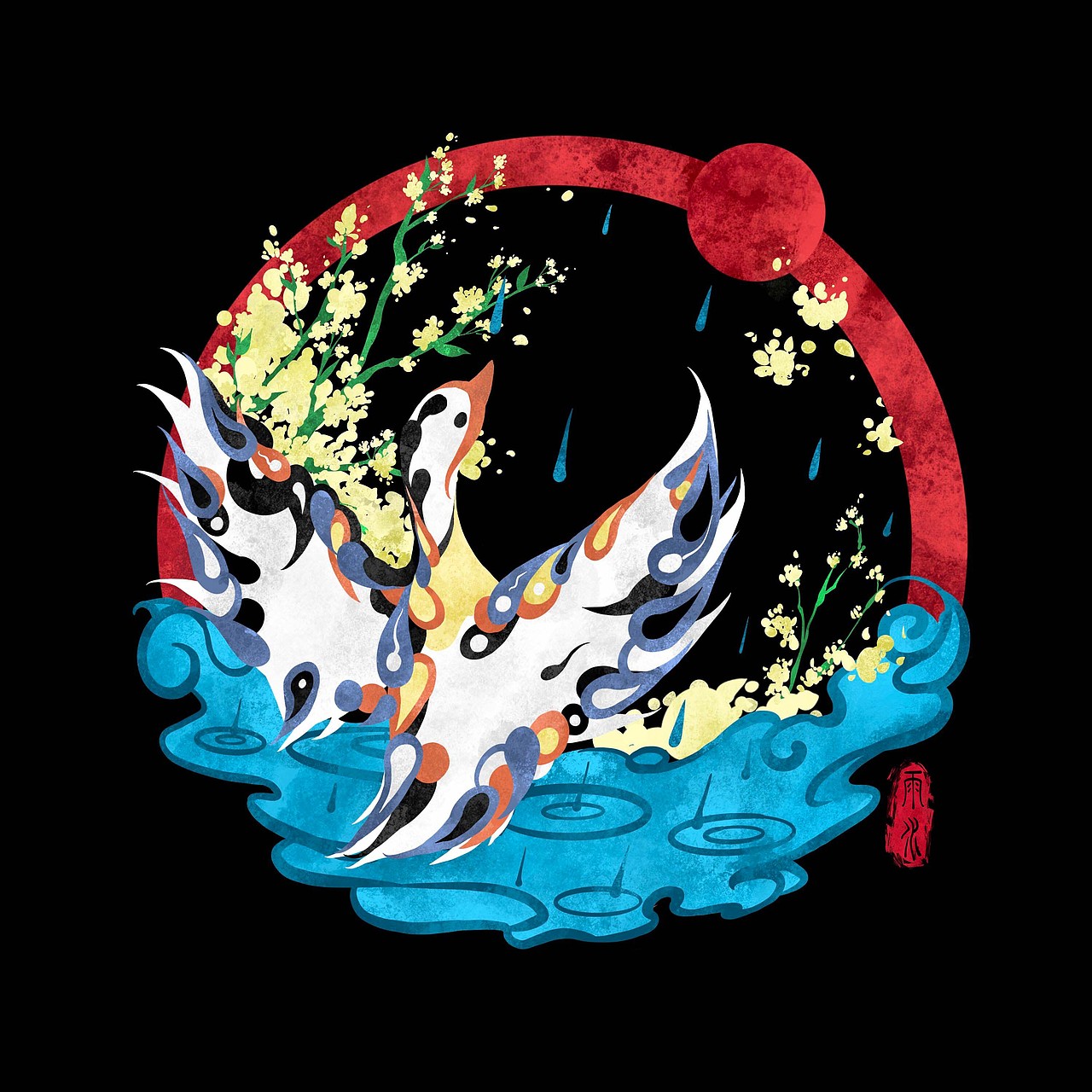 【二十四节气•时令寻影】系列插画设计1