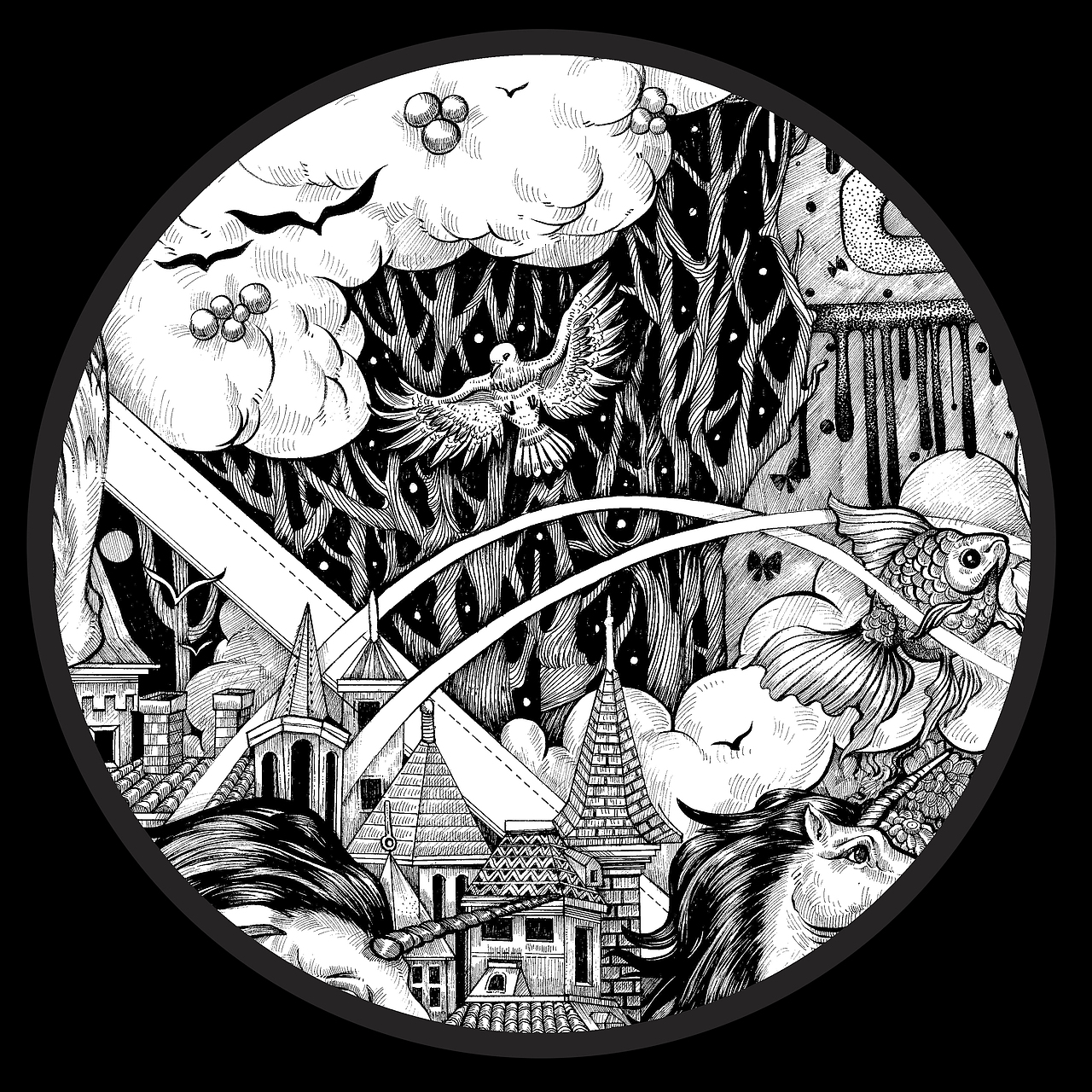 《救赎》（图ZMzM4OTM4MzI=） - 商业插画 - 站酷设计师张贇ILLUSTRATION原创素材 - 站酷ZCOOL