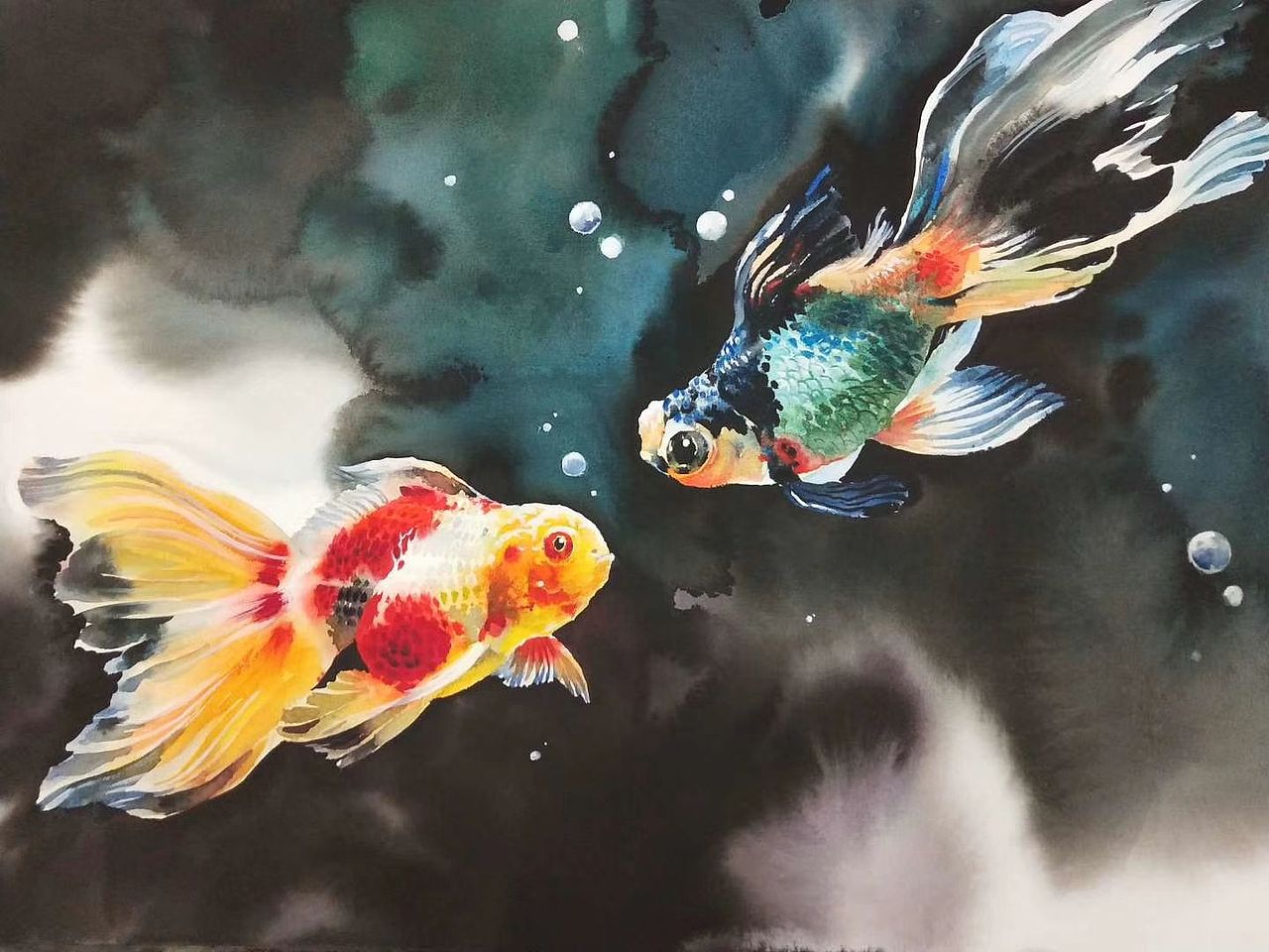 水彩动物合集（图ZMzE3ODAzMTA0） - 绘画 - 站酷设计师半夏插画原创素材 - 站酷ZCOOL