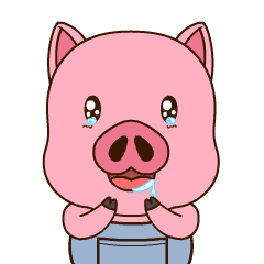 迟到的猪年表情包——猪小D表情包