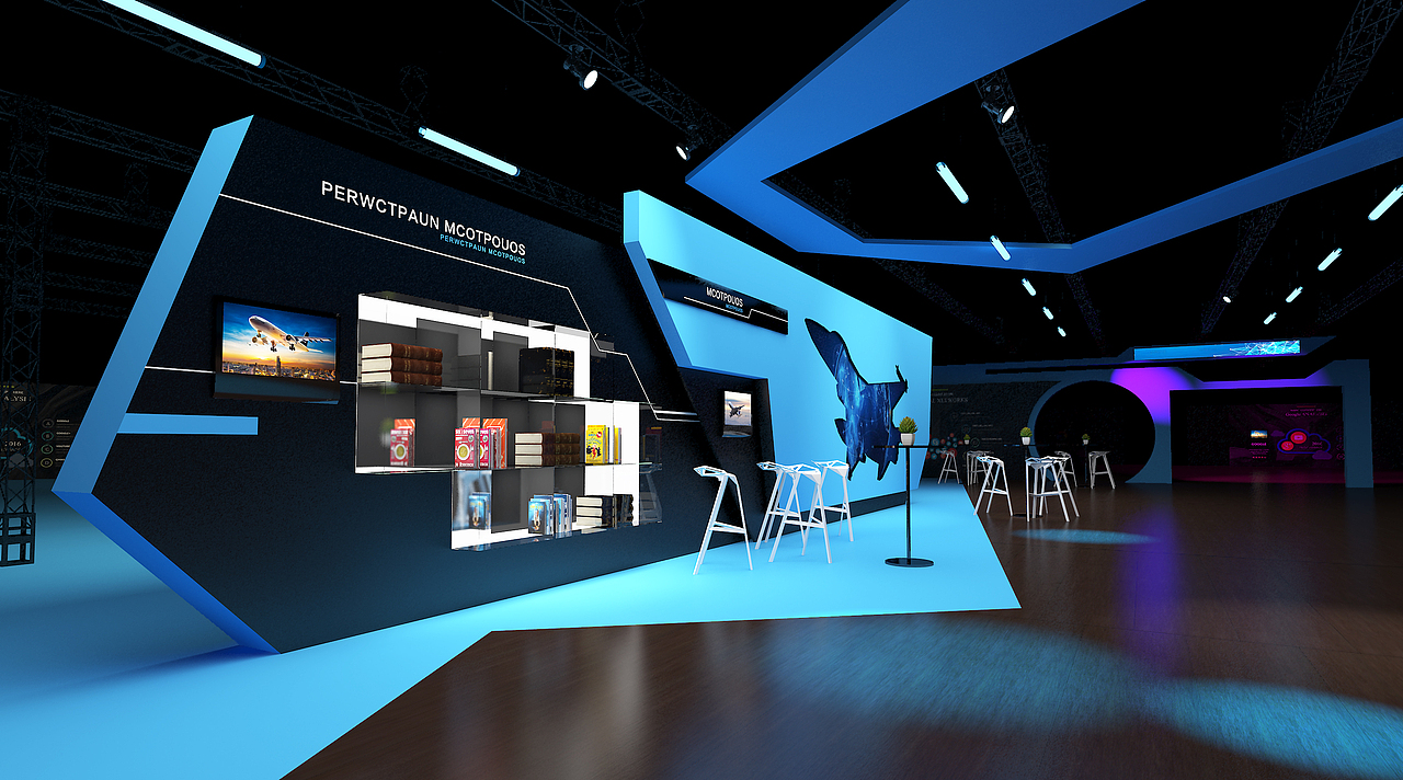 展厅（图ZMjE0NjQ2ODMy） - 展陈设计 - 站酷设计师云想视觉原创素材 - 站酷ZCOOL