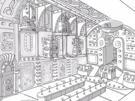 一些小图线稿,很久之前的