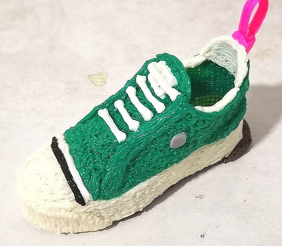 鑰匙扣 童鞋制作 3d打印筆（圖ZMjQwNTA2MTg0） - 手辦/模玩 - 站酷設(shè)計(jì)師jiachunlei123原創(chuàng)素材 - 站酷ZCOOL