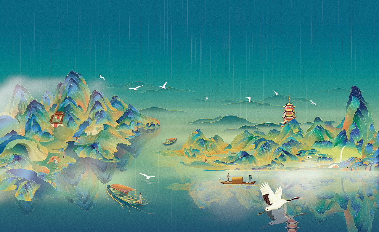 《千里江山图》