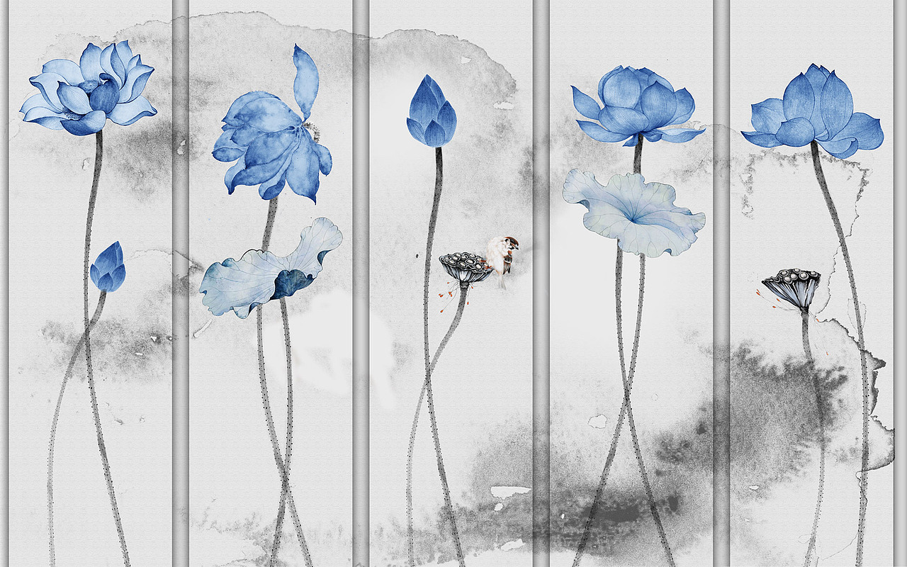 2022花鸟（图ZMjc2NzAzODcy） - 商业插画 - 站酷设计师新中式纱画图库原创素材 - 站酷ZCOOL