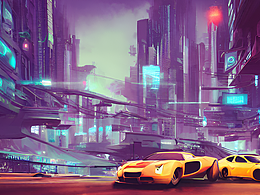 #AI创作实验室#汽车行驶在城市道路中