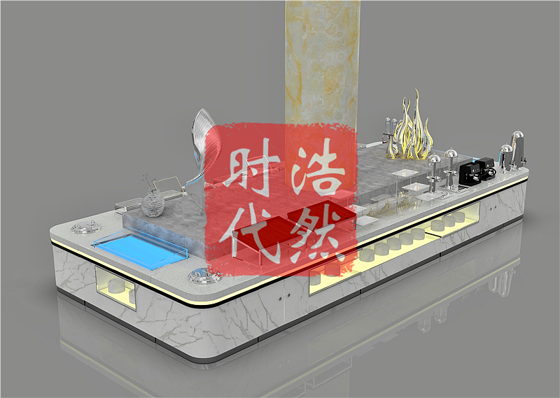 餐台取餐台设计定制加工厂 自助餐台效果图