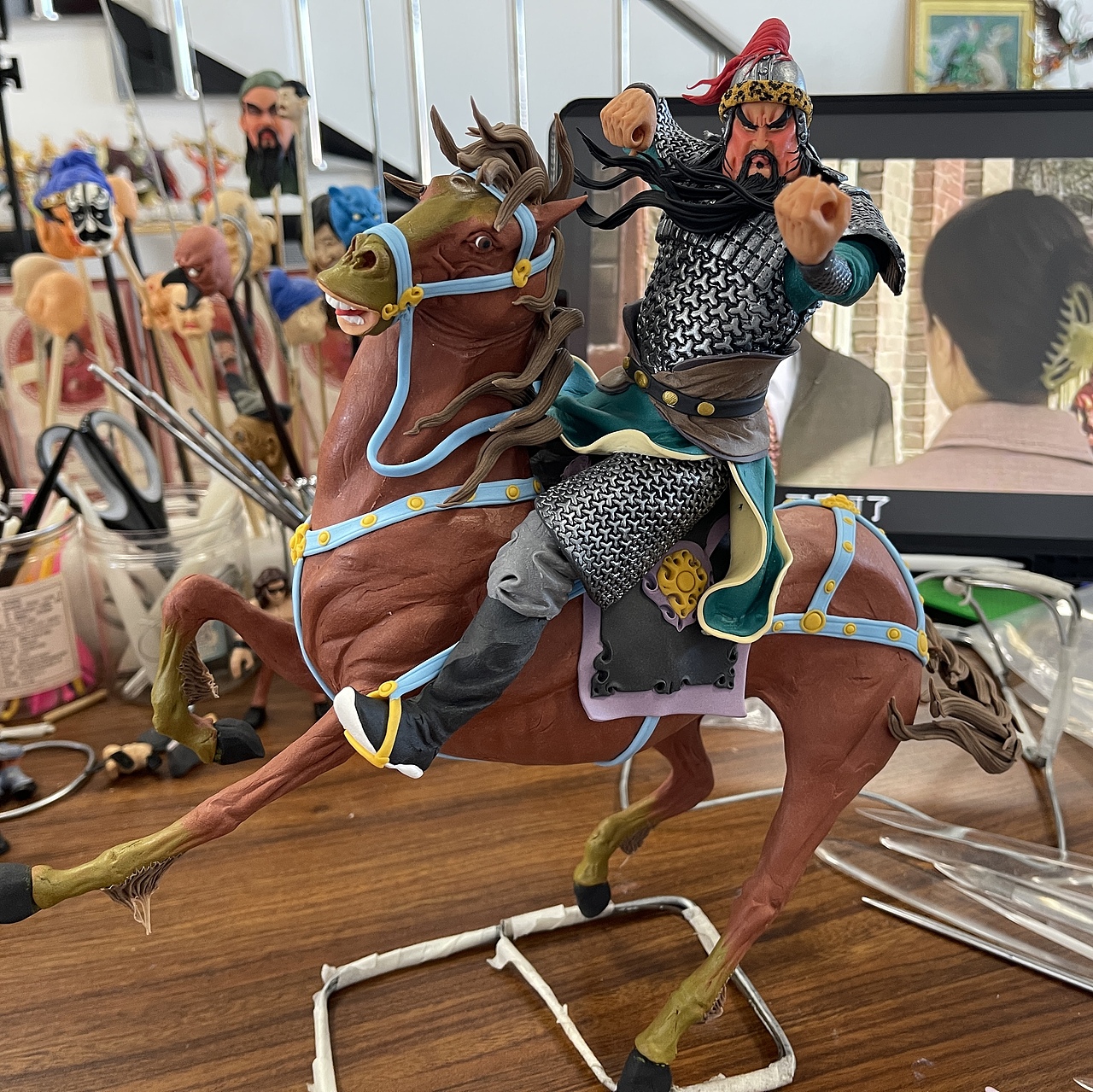 康健面塑作品（图ZMzIzNTE4NTUy） - 雕塑 - 站酷设计师上京私物康健面塑原创素材 - 站酷ZCOOL