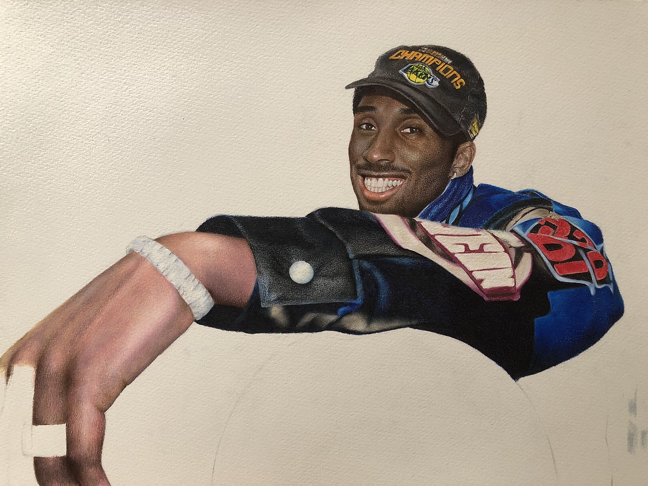 彩铅作品-科比·布莱恩特