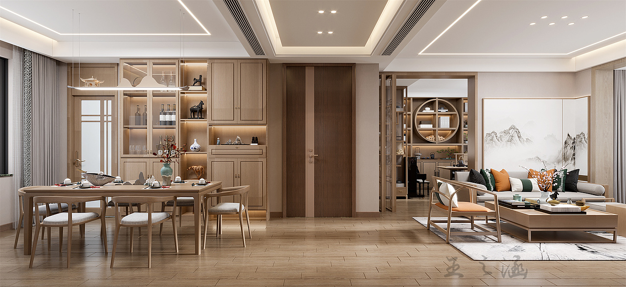 新中式|温一杯茶,在阳光微风中畅谈生活。