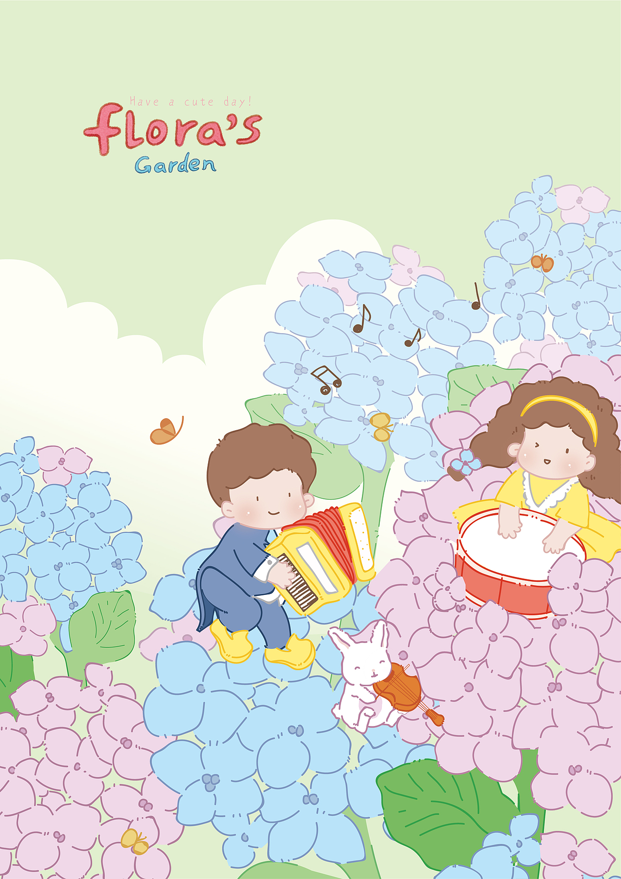 之桃与以蓝（图ZMjg2ODgzNTA0） - 艺术插画 - 站酷设计师小咸鱼画手原创素材 - 站酷ZCOOL