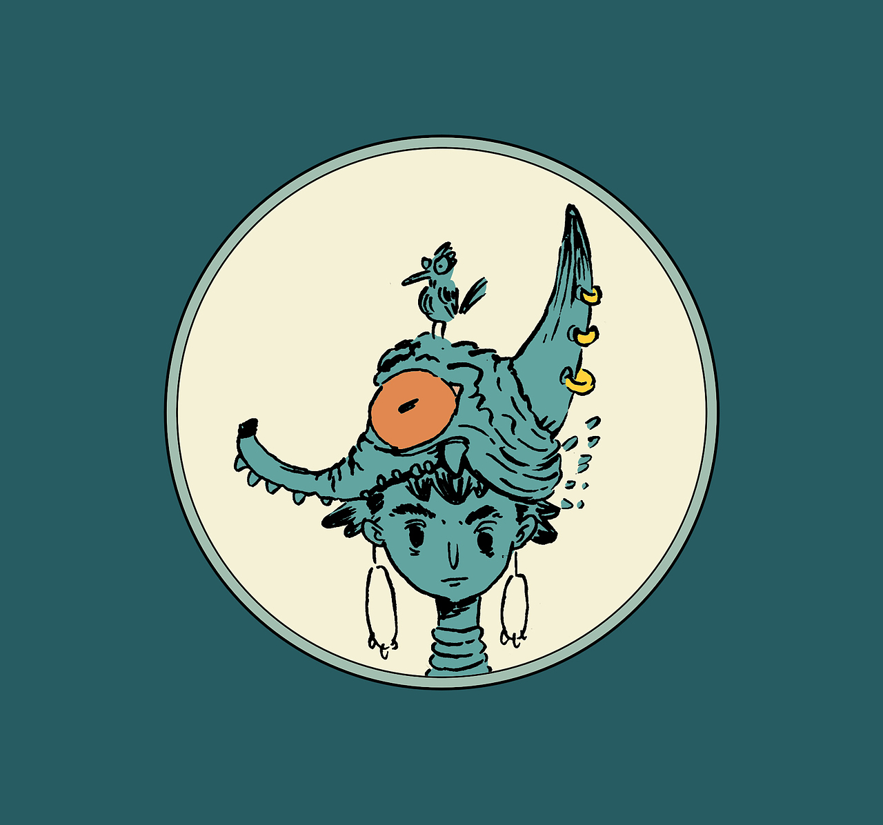 100 series of small illustrations in 2018 #24-31