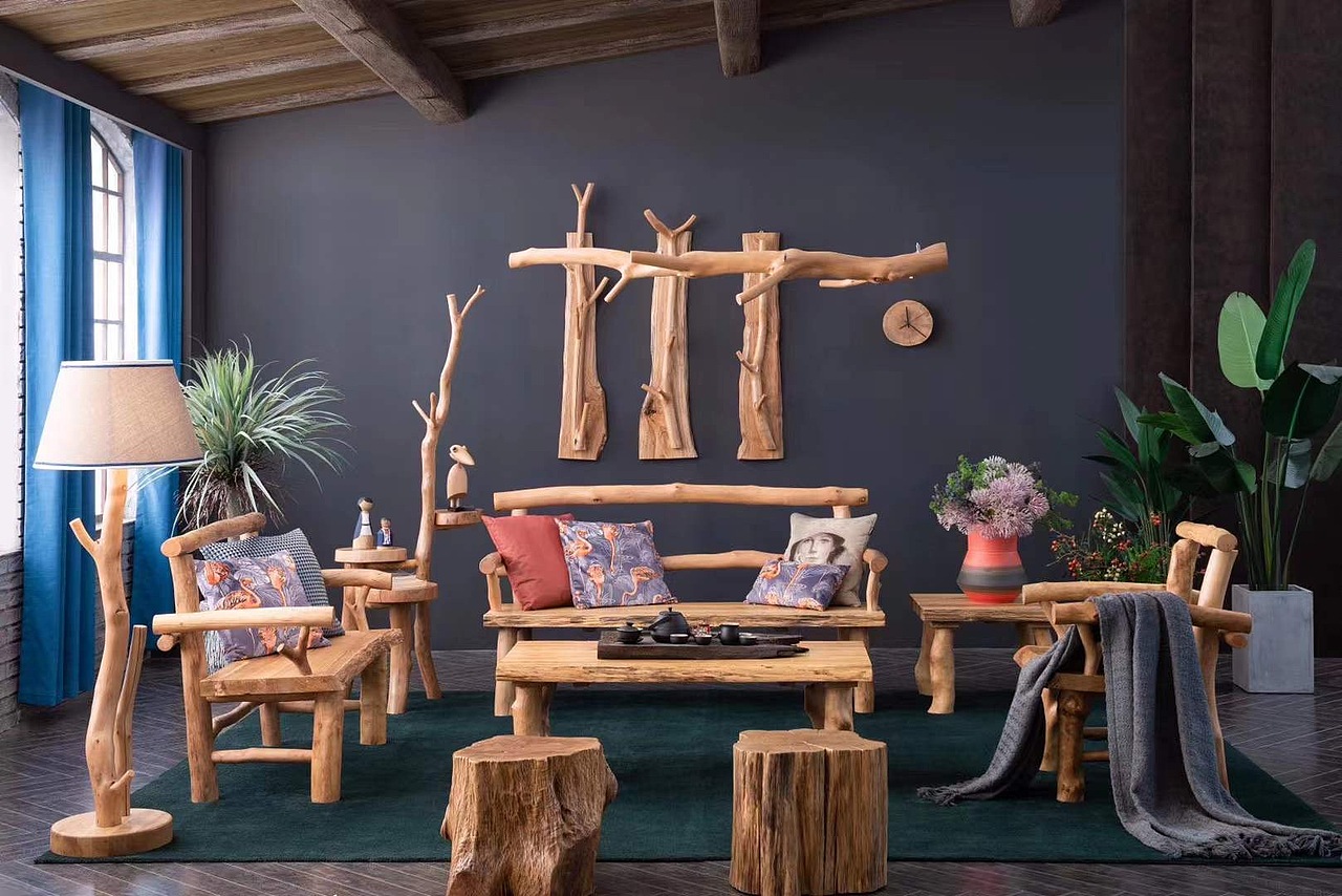 原生态自然风景家具