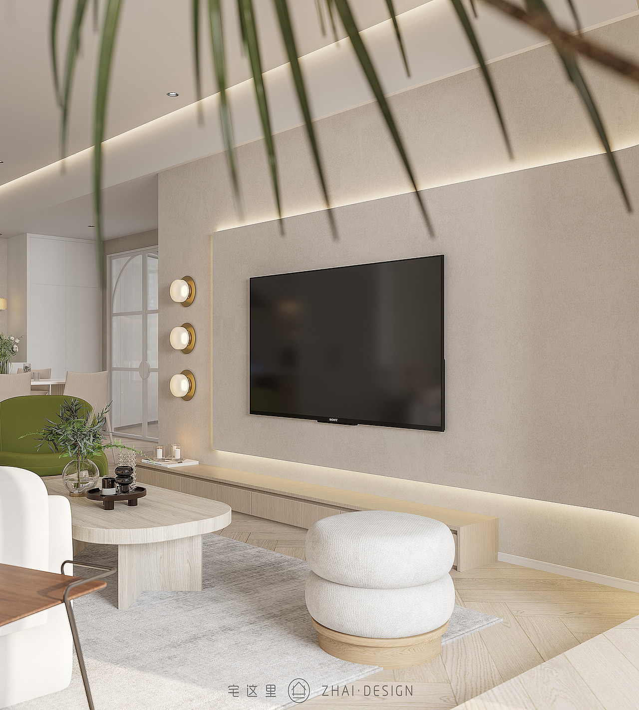 汕头 | 吉吉奶油 | 自然风（图ZMjY0ODg5ODI0） - 家装设计 - 站酷设计师宅这里设计原创素材 - 站酷ZCOOL