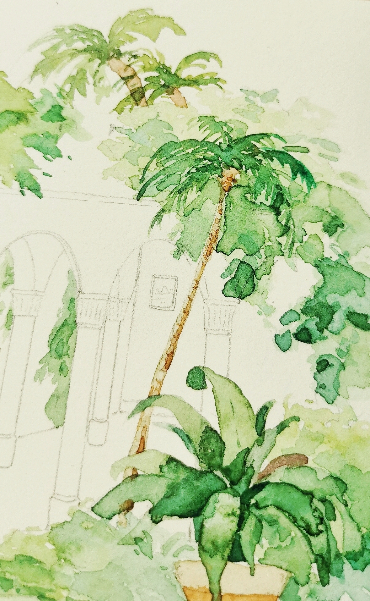 水彩插画（图ZMjI4MDA2MTg4） - 商业插画 - 站酷设计师临云插画原创素材 - 站酷ZCOOL