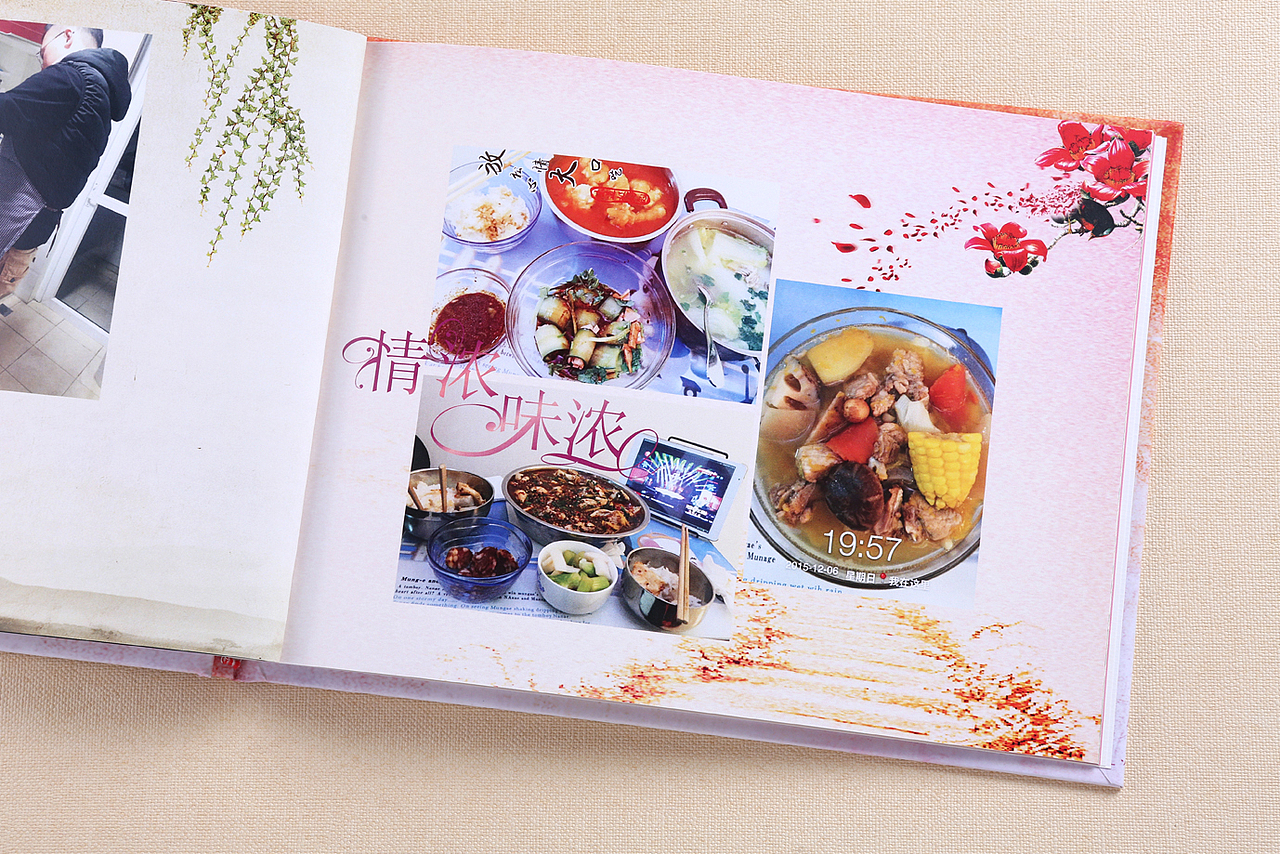 广州情侣周年纪念册设计定制-制作纪念册日送礼纪念册