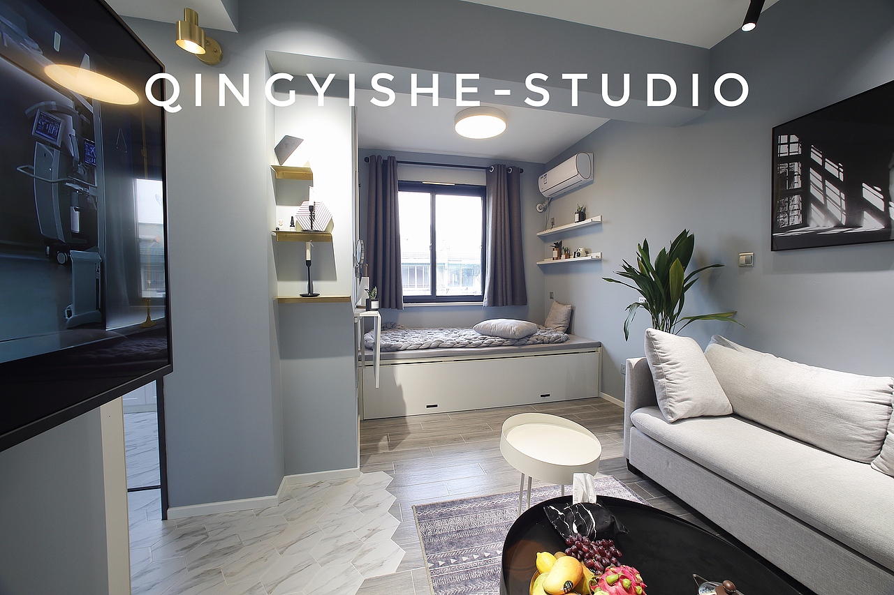 清一舍设计 | 多功能家具：让一室小户型随时变两居（图ZMTI2MjkxODEy） - 家装设计 - 站酷设计师著名白羊座原创素材 - 站酷ZCOOL