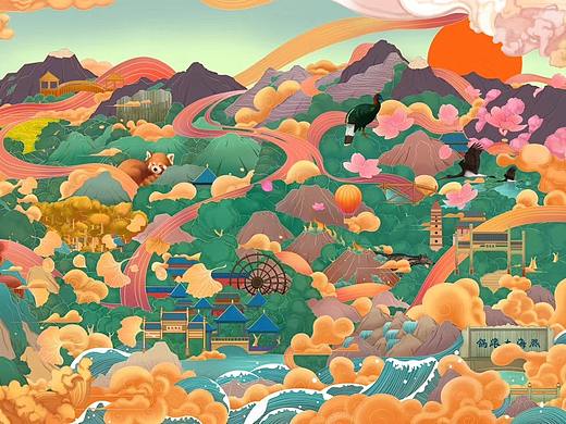 包装插画