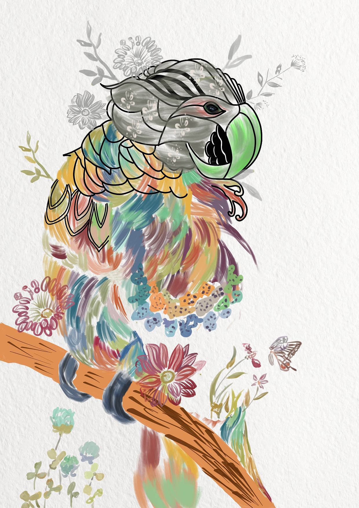 代画各种手抄报,动漫插画,速写,卡通
