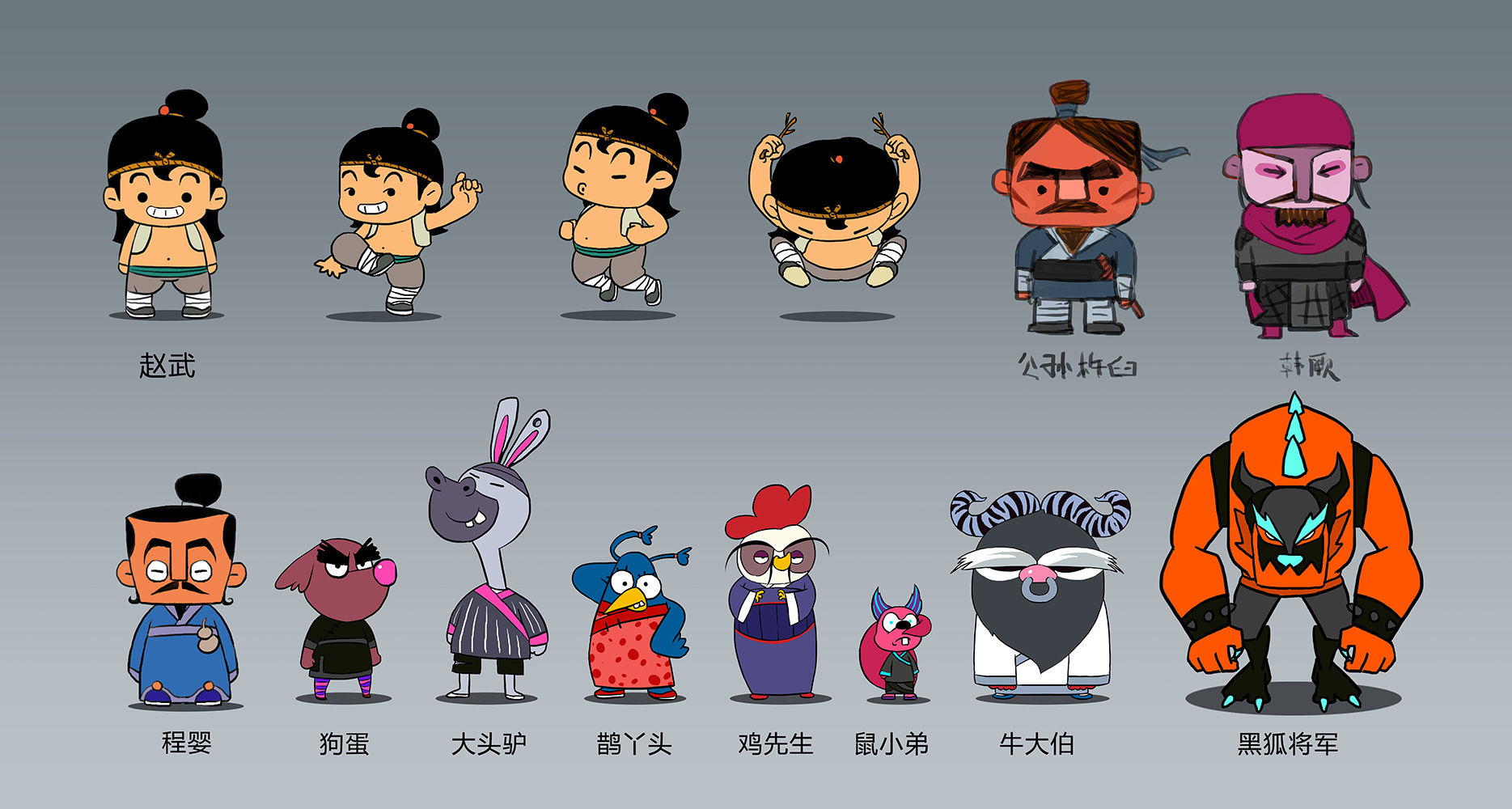 赵氏孤儿 ip设定