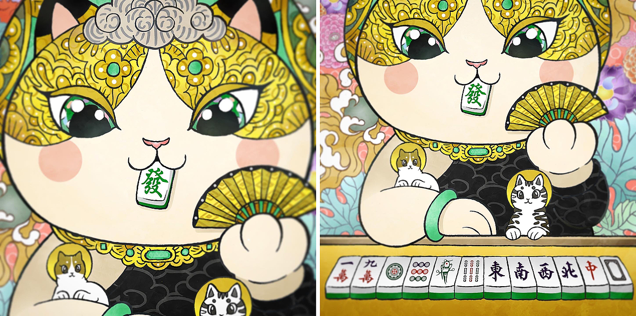艺术作品 猫之神系列2015~2021(图ZMjg0ODg2Mjc2) - 艺术插画 - 站酷设计师isolan麦麦伟原创素材 - 站酷ZCOOL