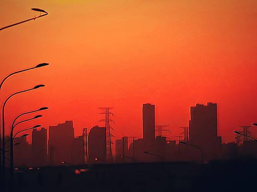夕阳