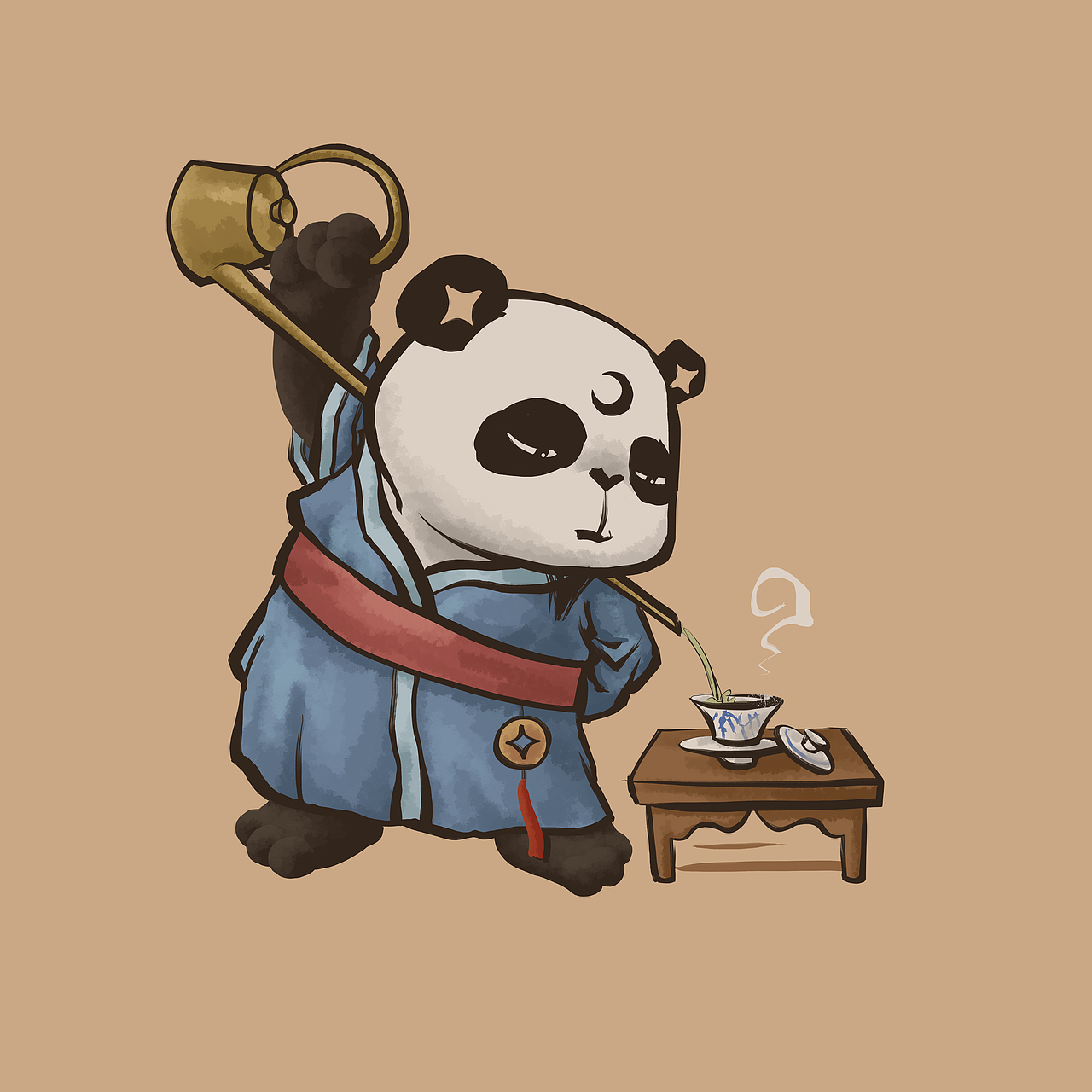 月满大江 - IP设定（图ZMjg0MTMxNTE2） - 商业插画 - 站酷设计师Kuro小黑原创素材 - 站酷ZCOOL