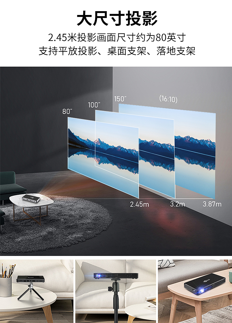 投影仪渲染合成详情页