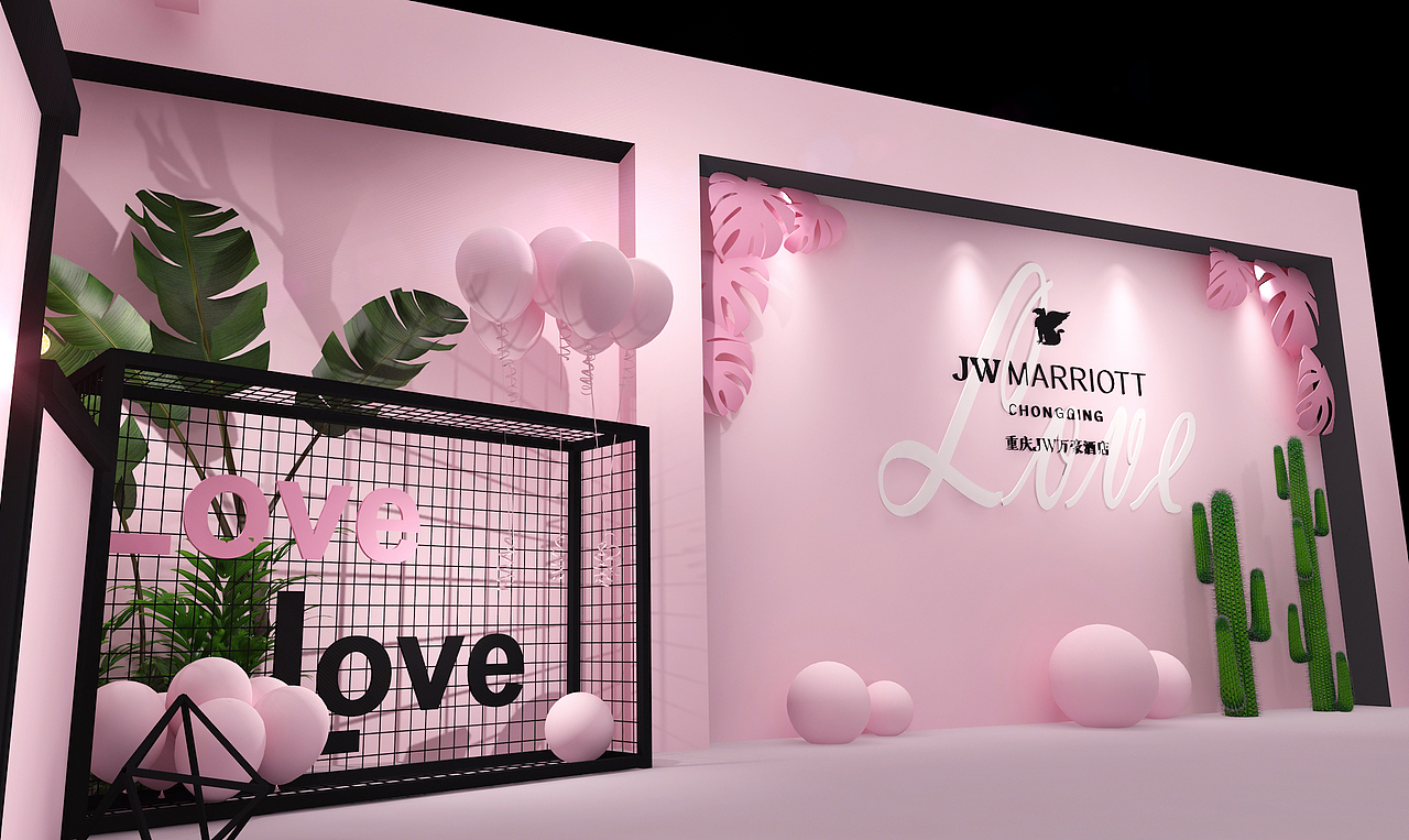 万豪婚博会展台（图ZMTQ3MTMyNzgw） - 场景 - 站酷设计师懿依芯诺原创素材 - 站酷ZCOOL