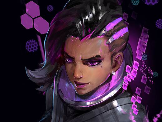 《女武士》个人作品by白银之手pengyue