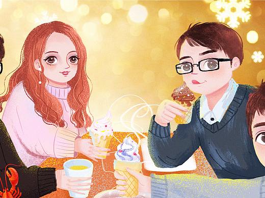 感谢出现在我生命中的每一个你们（个人主页-ZMjY3NDk4NzY=） - 艺术插画 - 站酷设计师猪兔子小明原创素材 - 站酷ZCOOL