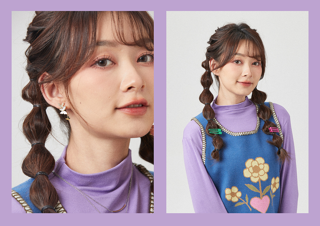 百变少女 | 商业摄影 | 头饰品 | POP