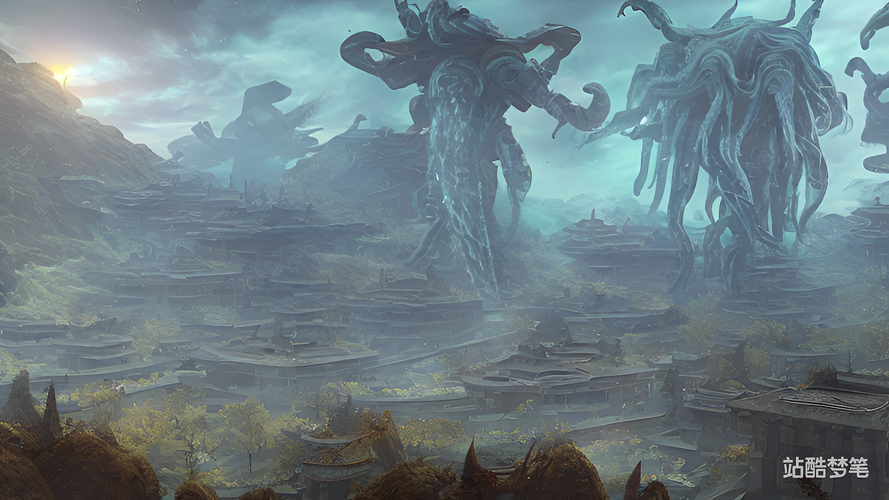 #站酷梦笔#魔兽战场（图ZMzI2ODY5MTg0） - AI作品 - 站酷设计师zoeming110原创素材 - 站酷ZCOOL